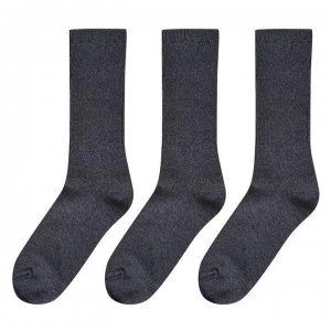 image of Claremont Knit Socks Mens - Light Grey