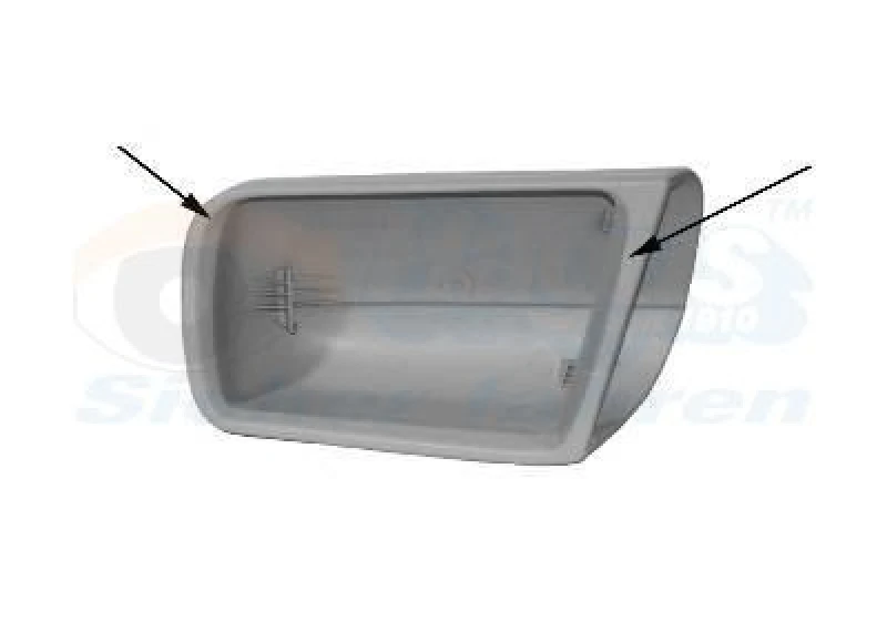 Image of VAN WEZEL Wing mirror cover VAN WEZEL 3031841