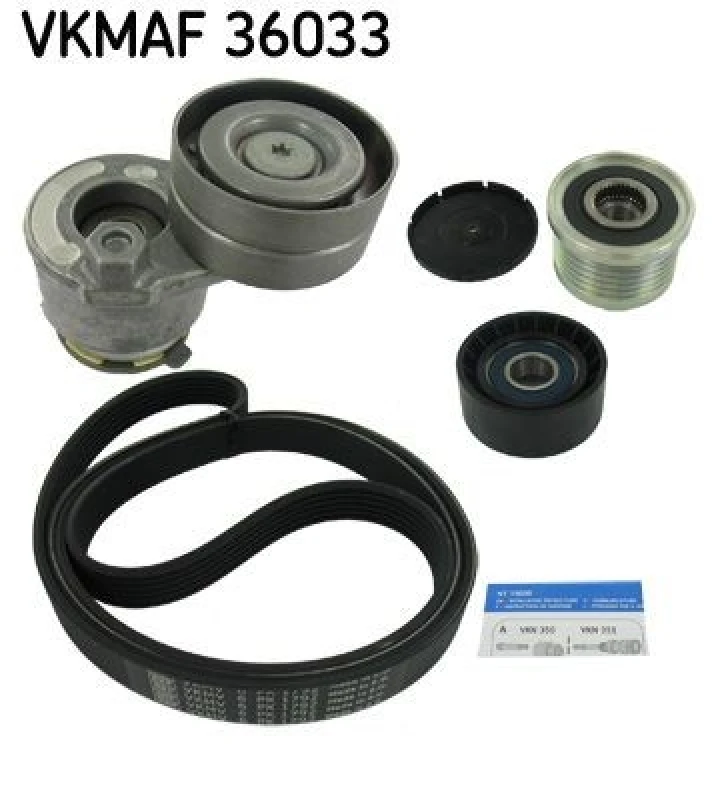 Image of SKF V-Ribbed Belt Set SKF VKMAF 36033
