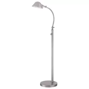 Quoizel Thompson LED Floor Lamp in Brushed Nickel