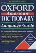 Image of oxford american dictionary and language guide