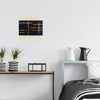 Image of 622 - A Black Wall Lamp