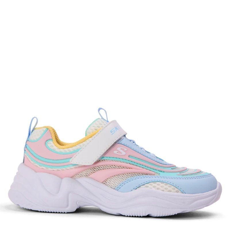 Image of Skechers Litestyles White/Multi unisex C10 (27.5)