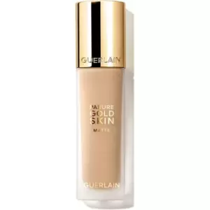 Image of GUERLAIN Parure Gold Skin Matte Foundation Long-Lasting Mattifying Foundation SPF 15 Shade 3,5N 35 ml