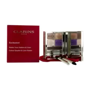 image of Clarins Enchanted Colour Quartet + Liner Palette 4.9g