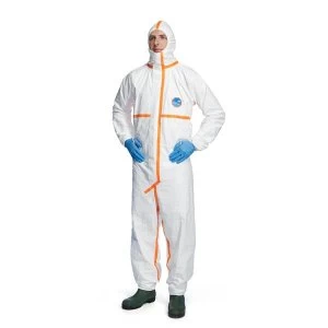 image of Tyvek DuPont 800J Hooded Coverall Large White