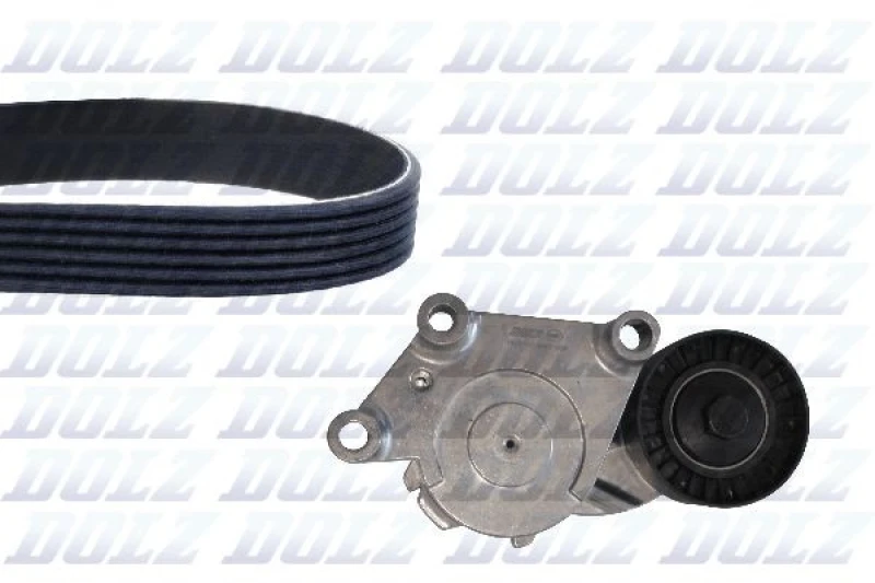 Image of DOLZ V-Ribbed Belt Set DOLZ SKD195A