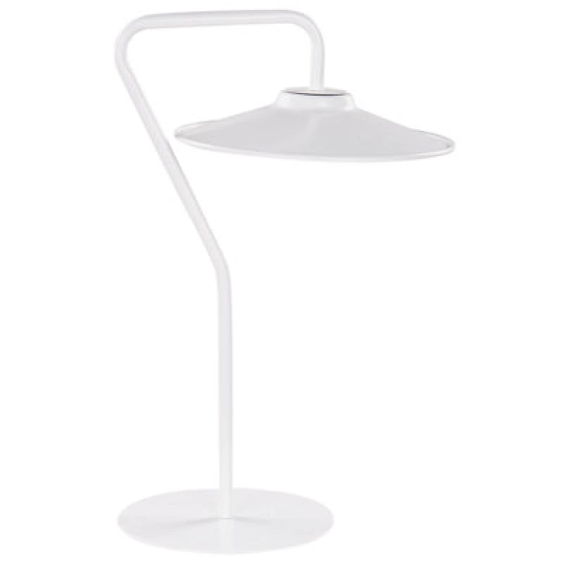 Image of Beliani Table Lamp Galetti Metal White