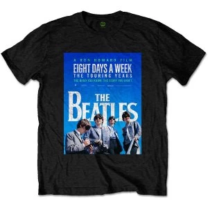 image of The Beatles - 8 Days a Week Movie Poster Unisex Medium T-Shirt - Black