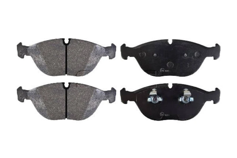 Image of SWAG 20 91 6366 Brake pad set Front Axle, prepared for wear warning indicator, with piston clip Brake Pad Set,disc brake (402)