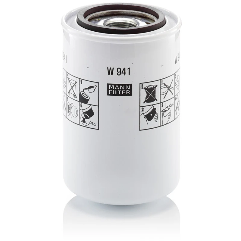 Image of MANN-FILTER W 941 Filter, operating hydraulics Filter,operating hydraulics (536)