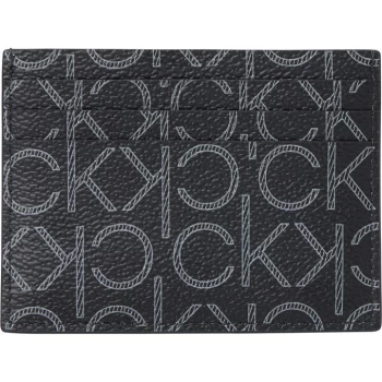 image of Calvin Klein Jeans New Mono Cardholder - Black Mono