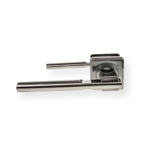 Image of LocksOnline Seros Lever Door Handle on Square Rosette