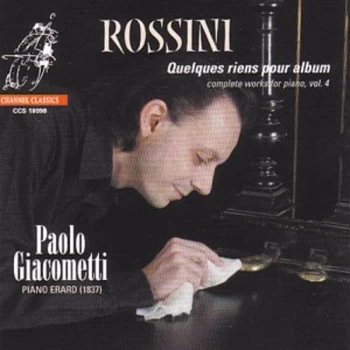 image of Paolo Giacometti - Complete Works for Piano Vol. 4 (Giacometti) CD