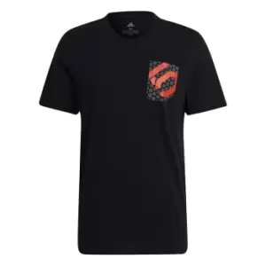 Image of Five Ten Five Ten Brand of the Brave T-Shirt Womens - Black