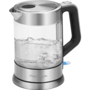 Image of Profi Cook PC-WKS 1107 G Kettle cordless Glass, Stainless steel