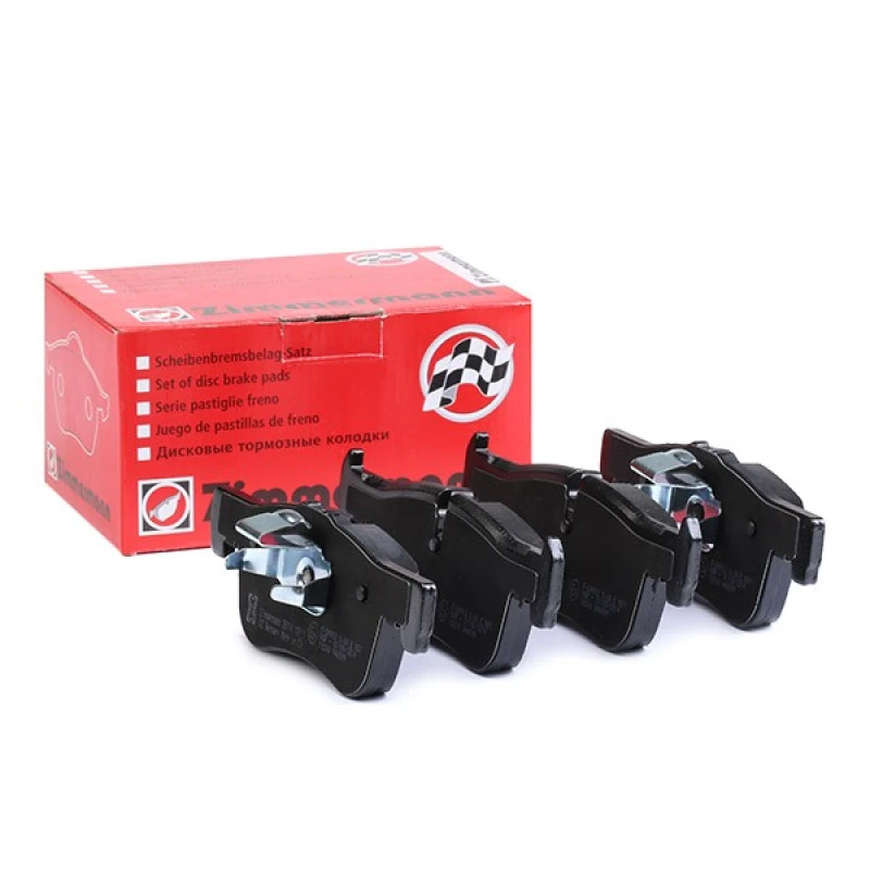 Image of ZIMMERMANN 25014.183.1 Brake pad set Front Axle, prepared for wear warning indicator, Photo corresponds to scope of supply Brake Pad Set,disc brake (