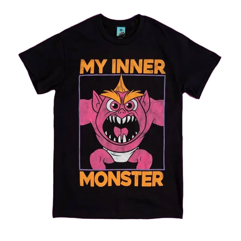 Image of The Incredibles Mens My Inner Monster T-Shirt in Black Size: Small Black Male S