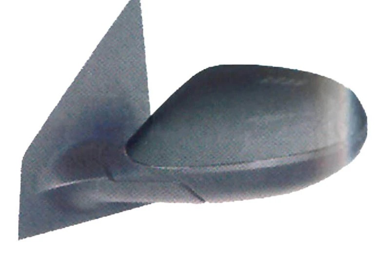 Image of PRASCO LA0027114 Wing mirror Left, black, Manual, Convex Outside Mirror (50)