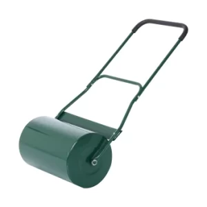 Image of Outsunny Steel Lawn Grass Roller 50L×32 cm-Green