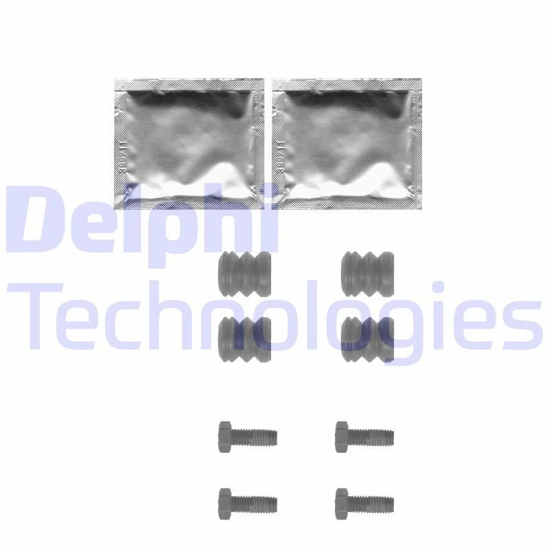Image of DELPHI Brake pad fitting kit DELPHI LX0355