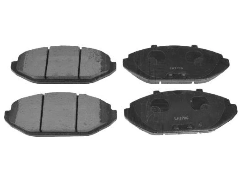 Image of Blue PRINT ADA104248 Brake pad set Front Axle, with anti-squeak plate Brake Pad Set,disc brake (402)