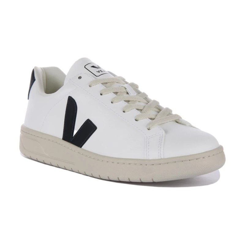 Image of Veja Womens 'Urca Cwl' Synthetic Trainers in White Size: 4 White Female 4