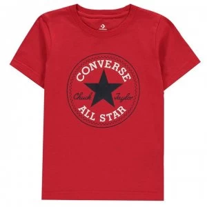 image of Converse Chuck Short Sleeve T-Shirt Infant Boys - University Red