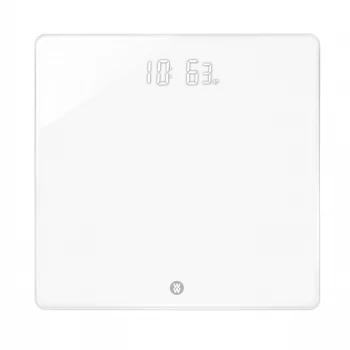 Image of WW Super White LED Electronic Bathroom Scale - White