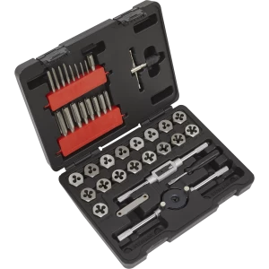 image of Sealey 39 Piece Tap and Die Set Metric