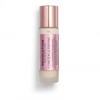 Image of Revolution Conceal & Define Foundation (Various Shades) - F0.2
