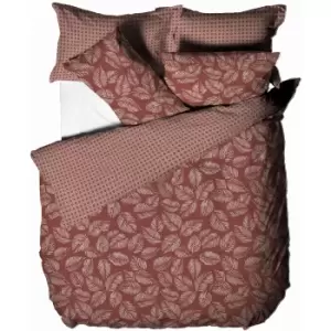Image of Furn Japandi Duvet Cover Set (Double) (Blush Red)