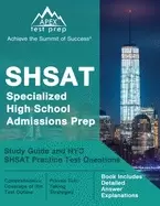 Image of shsat specialized high school admissions prep study guide and nyc shsat pra