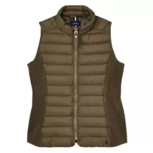 Image of Joules Womens Whitlow Gilet Wild Mushroom 16