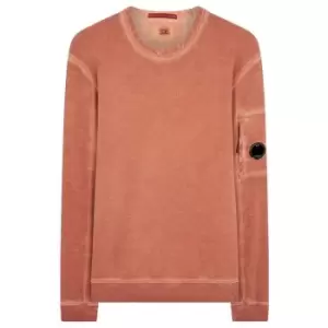 image of CP Company Faded Crew Sweater - Brown