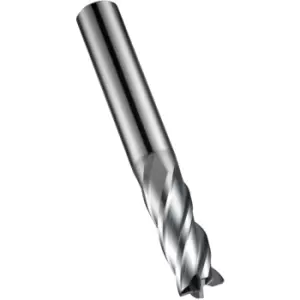 S814HA 5.00MM Carbide 4 Flute Short Series Slot Drill - Alcrona Coated