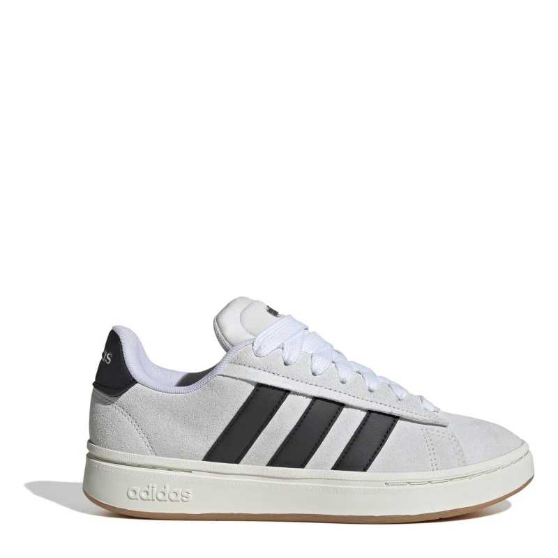 Image of adidas Grand Court Alpha 00s Low-Top Trainers Womens Grey/Blk/Gum female 7 (40.7)