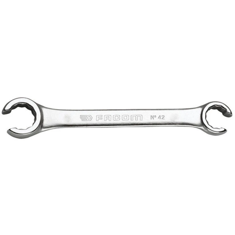 Image of Facom Flare Nut Spanner Metric 42.24X27 Range Metric: 24mm x 27mm