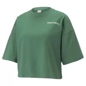 Image of Puma Sportstyle Puma SPS Graphic T-Shirt Womens - Grey