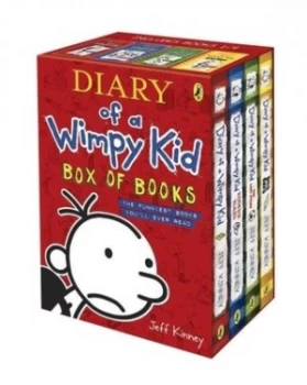 Image of Diary of a Wimpy Kid Box of Books by Jeff Kinney Book
