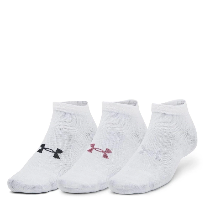 Image of Under Armour Essential Low Cut 3pk - White White 6 - 12 Months