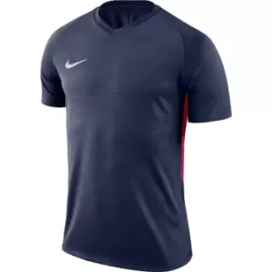 Image of Nike Tiempo Short Sleeve T-Shirt Juniors - Blue