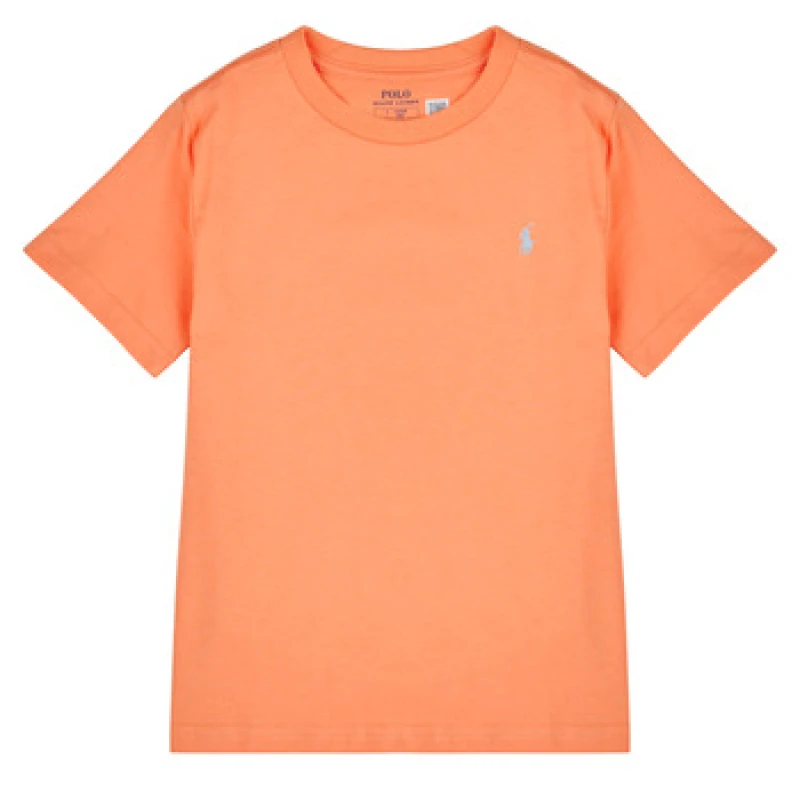Image of Polo Ralph Lauren SS CN-TOPS-T-SHIRT boys's Children's T shirt in Orange