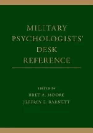 Image of military psychologists desk reference