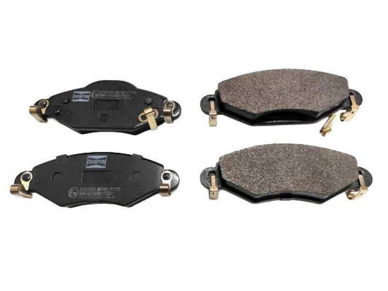 Image of CHAMPION 572510CH Brake pad set with acoustic wear warning Brake Pad Set,disc brake (402)