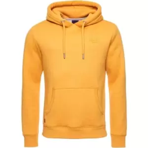 image of Superdry Vintage Logo Hoodie - Yellow