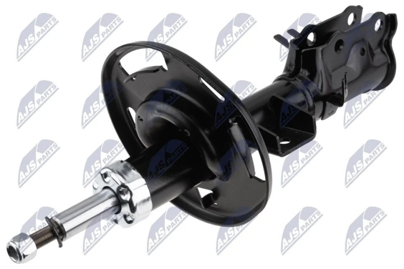 Image of NTY A-MZ-043 Shock absorber Front Axle Right, Gas Pressure, Suspension Strut, Top pin Shock Absorber (854)