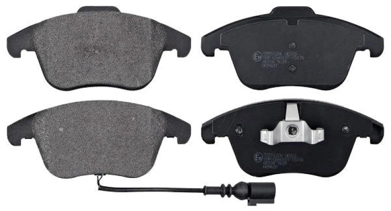 Image of A.B.S. 37612 Brake pad set with integrated wear sensor Brake Pad Set,disc brake (402)