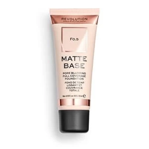 Image of Revolution Matte Base Foundation F0.5