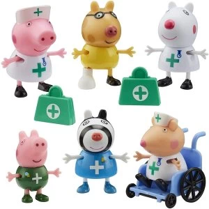 Image of Peppa Pig Doctors & Nurse Figure Pack